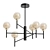 Elegant Bremen Ceiling Chandelier 3D model small image 1