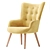Hygge Lounge Chair: Embrace Cozy Comfort 3D model small image 5