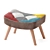 Hygge Ottoman: Modern Comfort for Your Space 3D model small image 1