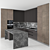 Modern Island Kitchen: Stylish, Versatile, High-Quality 3D model small image 1