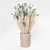 Elegant Indoor Pampas Plant 3D model small image 2