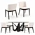 Skorpio Italia: Stylish Dining Set 3D model small image 3