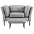 Sorensen Contemporary CM Sofa 3D model small image 5