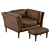 Sorensen Contemporary CM Sofa 3D model small image 6