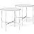 Elegant Ynez Side Table 3D model small image 2