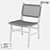 Tikovoe Wooden Chair: LoftDesigne 1558 Model 3D model small image 2