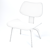 Vitra Plywood Lounge Chair: Modern Scandinavian Design 3D model small image 3