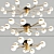 Modern LED Ceiling Chandeliers - ATICA 3D model small image 1