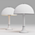Regent Table: 70's Inspired Statement Light 3D model small image 2