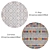 Elegant Round Rug Set - 6 Pieces 3D model small image 4