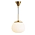 Romatti ENTE Pendant Lamp - Black & White 3D model small image 1