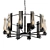 Elegant Glow: New Town Chandelier 3D model small image 1