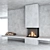 Title: Impression C 2G Decorative Wall with Fireplace 3D model small image 5