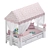 Children's Pine Bed House with Drawers 3D model small image 2