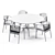 Forrest Outdoor Table Set 3D model small image 4