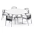 Forrest Outdoor Table Set 3D model small image 8