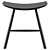 Fredericia Johansson J63 Stool: Sleek Scandinavian Design 3D model small image 3