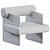 Luxury Paradise Chair: Stylish Comfort 3D model small image 4