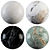 Elegant Marble Collection 3D model small image 1