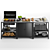 IKEA GRILLSKÄR Charcoal Grill - Stylish BBQ Option 3D model small image 1