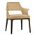 Elegant Wood-Framed Sophie Lite Chair 3D model small image 8