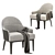 Tirolo Aston: Sleek and Stylish Easy Chair 3D model small image 2