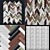 Smooth Biscuit Tile: Seamless Bianco Plan, Texture Included 3D model small image 1