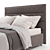 Luxury Viva Bed: Elegant and Spacious 3D model small image 2