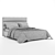 Luxury Viva Bed: Elegant and Spacious 3D model small image 3