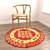 Versatile Set of 8 Rugs: No 266 3D model small image 2