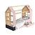 Mimirooms™ Mi-Mi Cot: Stylish and Functional with Shelving 3D model small image 4