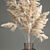 Elegant White Pampas Grass Bouquet 3D model small image 3