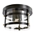 Eagleton Oil-Rubbed Bronze LED Ceiling 3D model small image 1