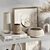 Elegant Decor Set for High-Quality Rendering 3D model small image 2