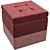 Denim Storage Bin with Lid 3D model small image 3