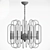 Title: Elegant Sciolari Brass Chandelier 3D model small image 4