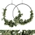 Lush Olive Wreath Set 3D model small image 1