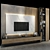 Sleek Storage Solution: Cabinet Furniture 0151 3D model small image 3