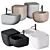 Ceramica Cielo ERA Wall-Hung Toilet&Bidet 3D model small image 2