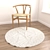 Versatile Circular Rug Set with Various Textures 3D model small image 6