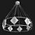 Noain 75cm Pendant Lamp 3D model small image 3