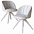 Rolf Benz 629 Chair: Iconic Comfort 3D model small image 4