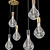 Tala Triple Pendant: Modern Elegance Illuminated 3D model small image 2