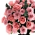 Elegant Spring Rose Bouquet 3D model small image 3