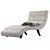 Balou Cream Relax Chair 190cm 3D model small image 3