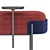 Sleek Wam Bench for Modern Living 3D model small image 2