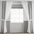 Poly Curtain 3D Model 3D model small image 1