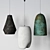 Serene Glow Pendant Lights 3D model small image 4