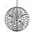 Modern Maytoni Palla Hanging Lamp 3D model small image 3