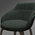 Sleek Modern Chair 3D model small image 4